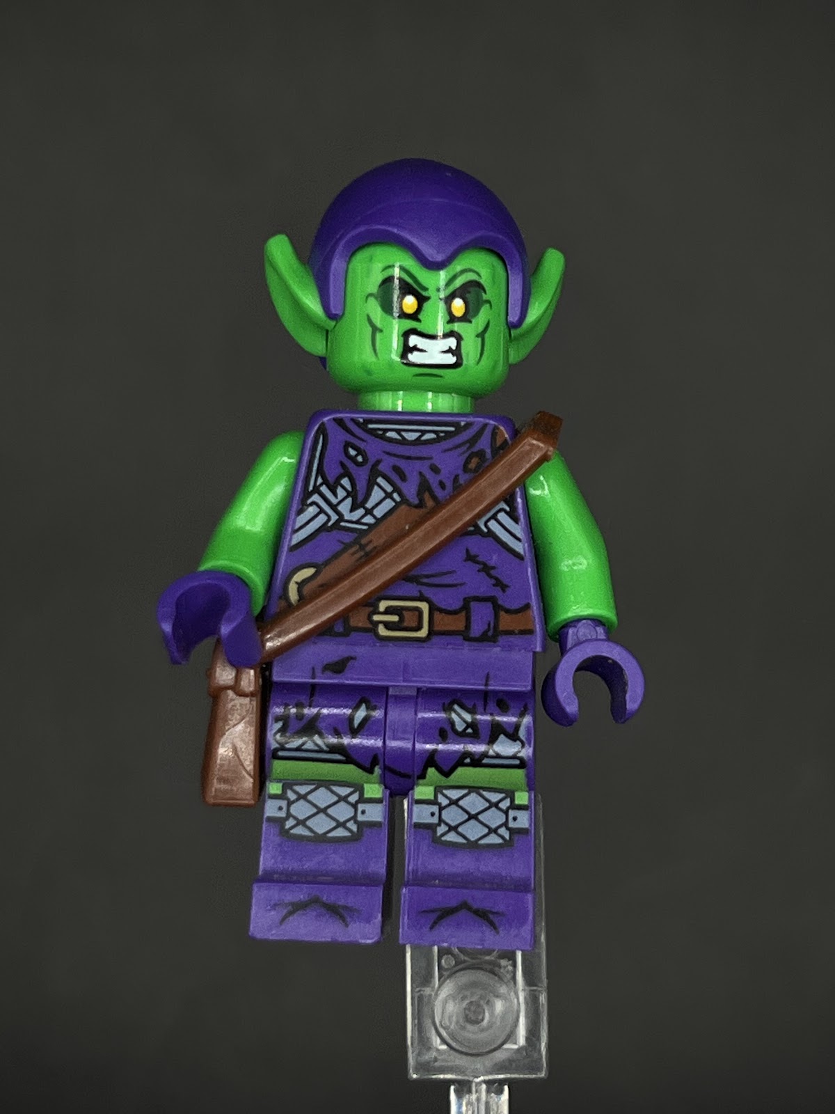 LEGO Minifigura Green Goblin Bright Skin (Pantalon) - Marvel Épica