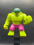 Hulk - Giant, Magenta Pants, Dark Green Hair - Foto real - DagaBlocks