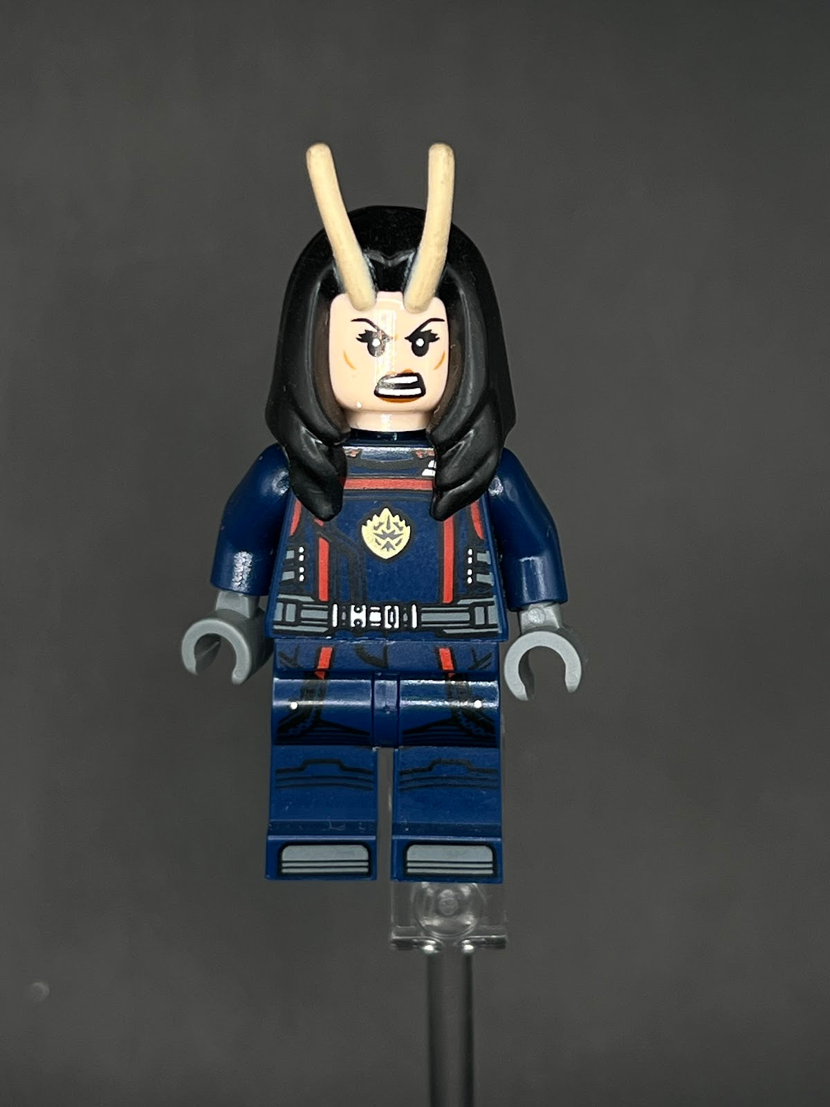 LEGO Minifigura Mantis Dark Blue Suite - Marvel Legendaria