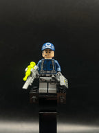 ACU Guard / Trooper - Male, Dark Blue Cap, Light Nougat Head, Headset - Foto real - DagaBlocks