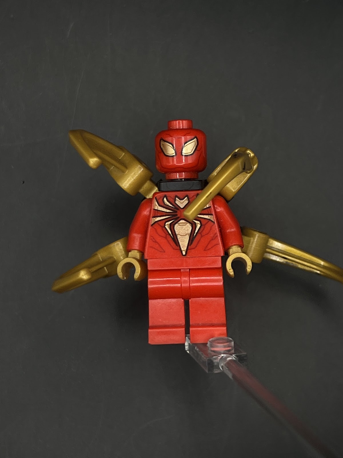 LEGO Minifigura Iron Spider Full Rojo - Marvel Legendaria