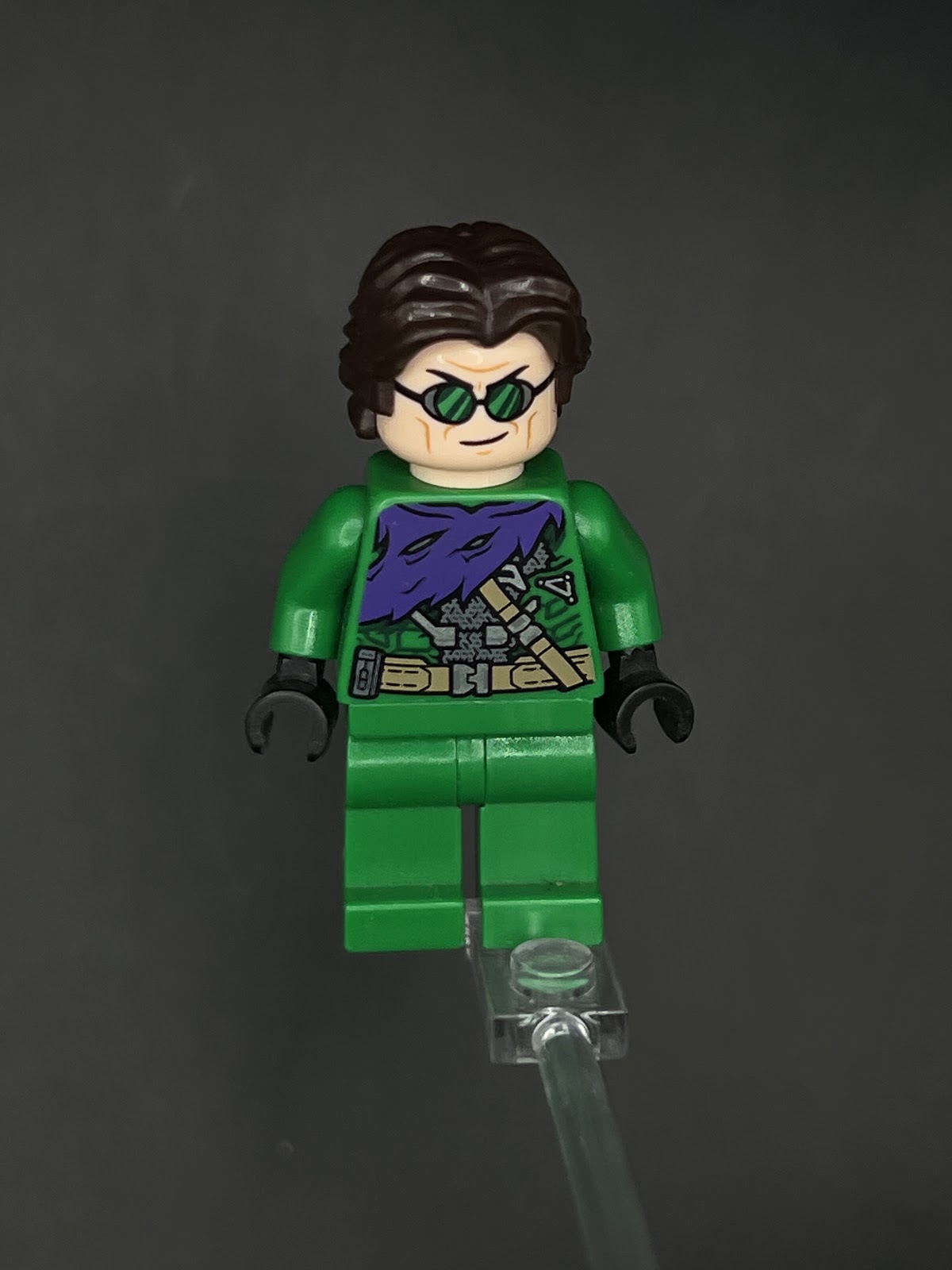 LEGO Minifigura Green Goblin Paliacate Morado - Marvel Épica