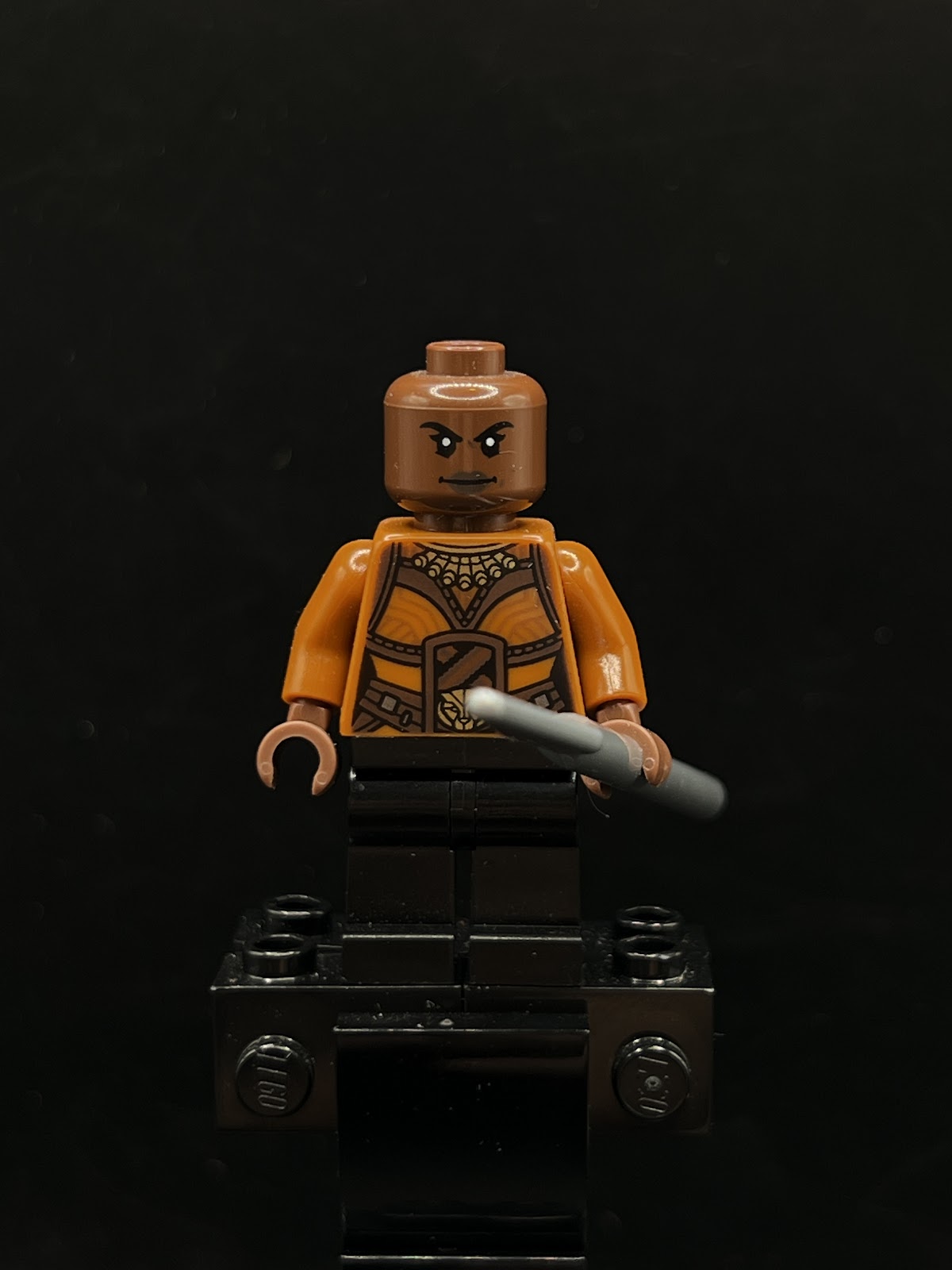 Okoye - Dark Orange Top - Foto real - DagaBlocks