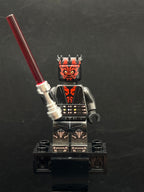 Darth Maul - Printed Legs with Silver Armor - Foto real - DagaBlocks