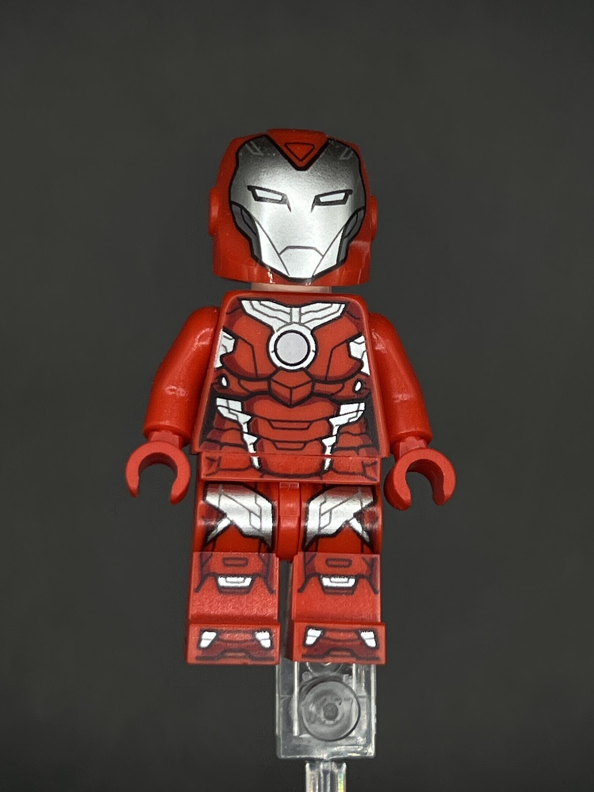 LEGO Minifigura Rescue Pepper Pots Red - Marvel Épica