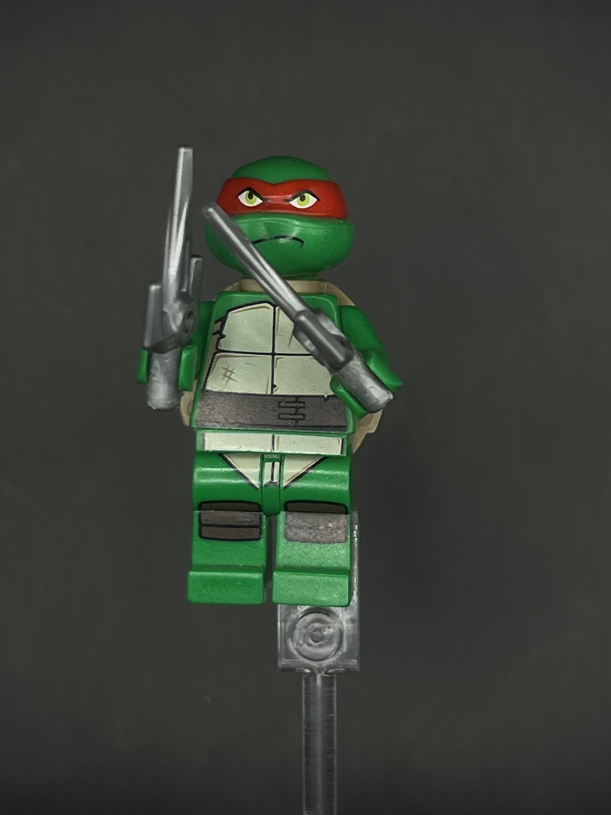 LEGO Minifigura Raphael Tortuga Ninja - Colección Épica
