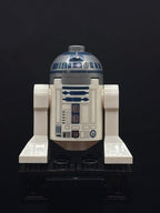 Astromech Droid, R2-D2 - Flat Silver Head, Red Dots and Small Receptor - Foto real - DagaBlocks