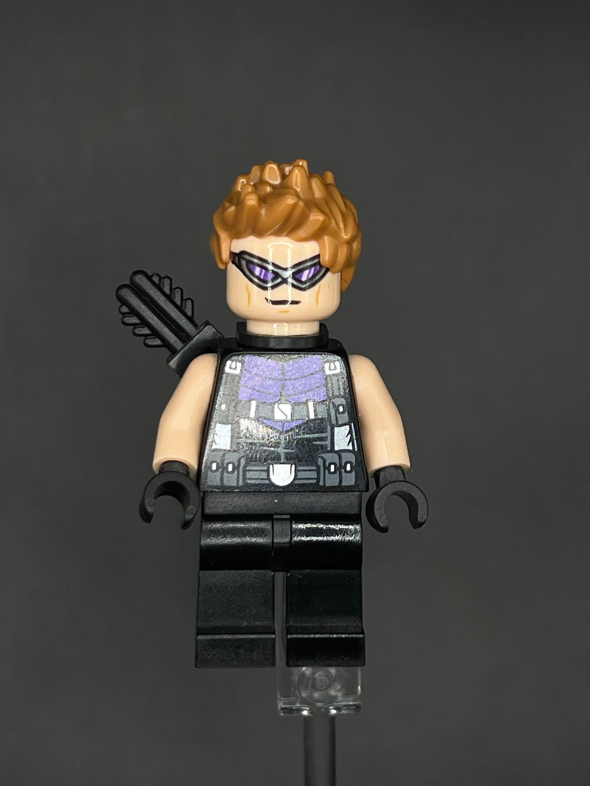 LEGO Minifigura Hawkeye Traje Morado - Marvel Legendaria