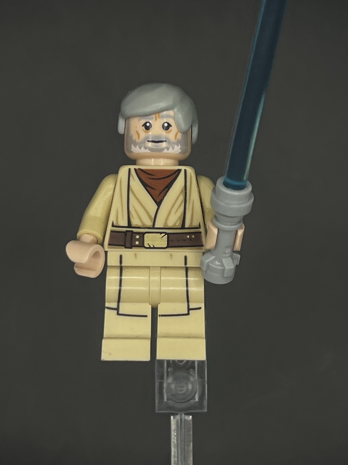 LEGO Minifigura Obi Wan Kenobi Old Light Bluish - Star Wars Épica