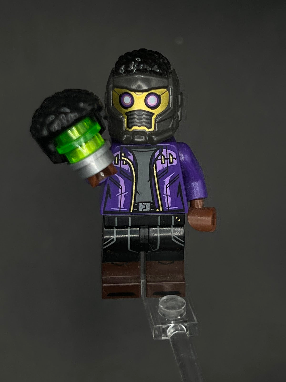 LEGO Minifigura T'Challa Star Lord - Marvel Épica