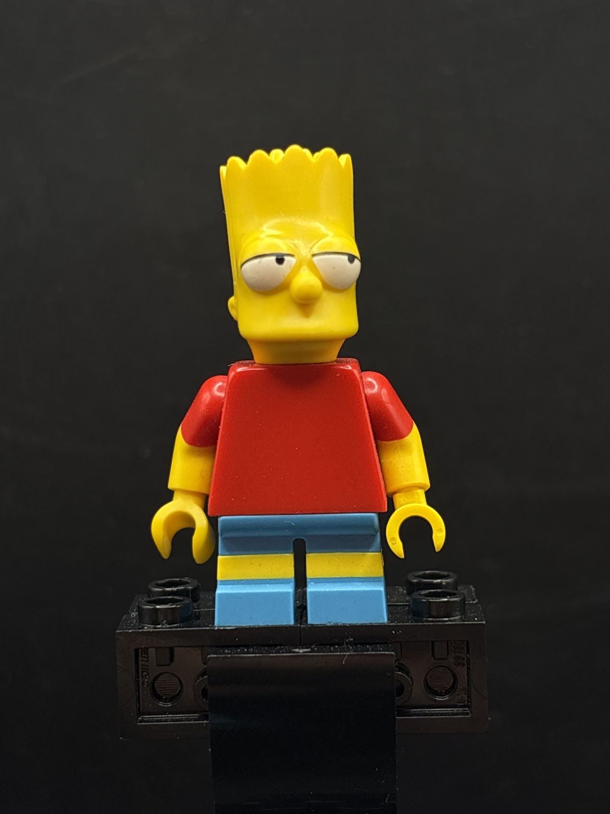 Bart Simpson - Eyes Looking Left - Foto real - DagaBlocks