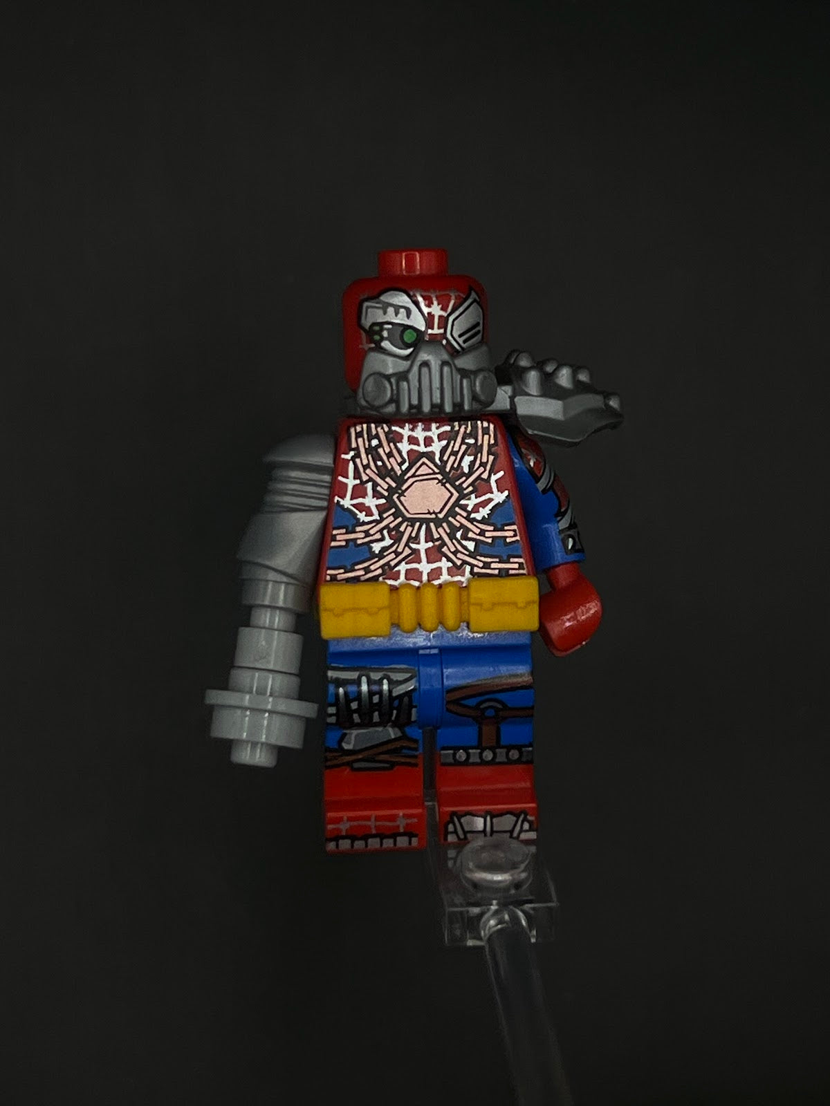 LEGO Minifigura Petra Parker Cyborg Spider - Marvel Épica
