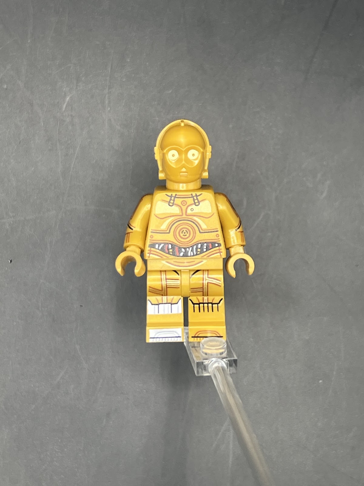 LEGO Minifigura C-3Po Pierna Gris - Star Wars Legendaria