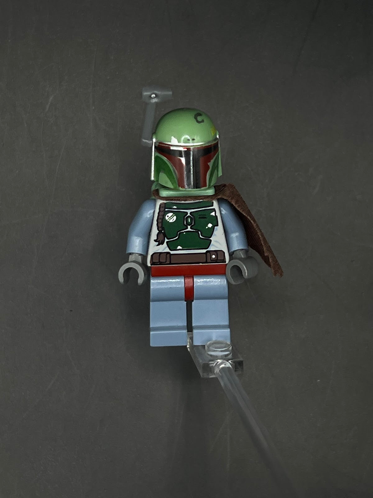 LEGO Minifigura Mandalorian Capa Café - Star Wars Legendaria