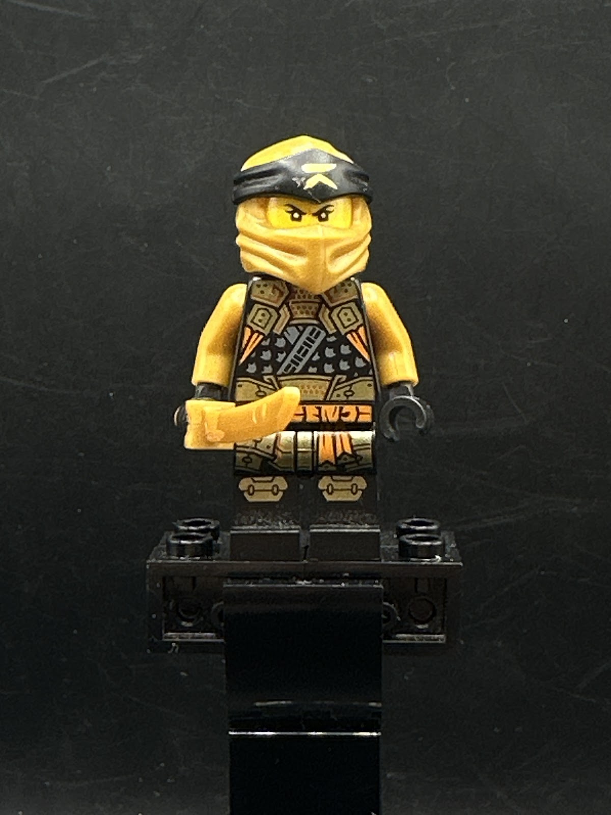 Cole (Golden Ninja) - Crystalized - Foto real - DagaBlocks