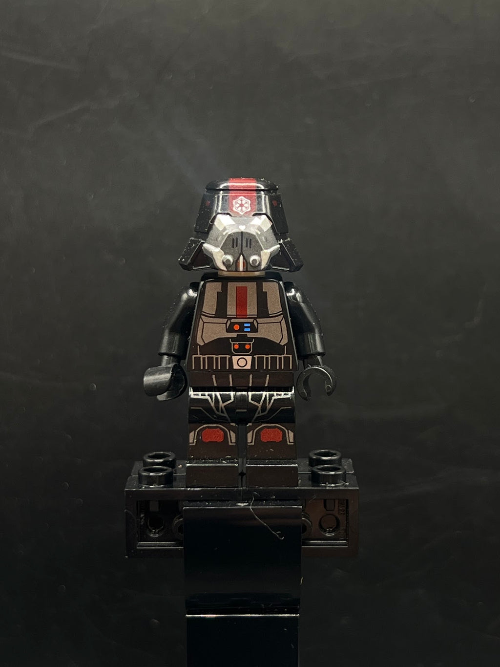 Sith Trooper - Black Armor, Printed Legs - Foto real - DagaBlocks