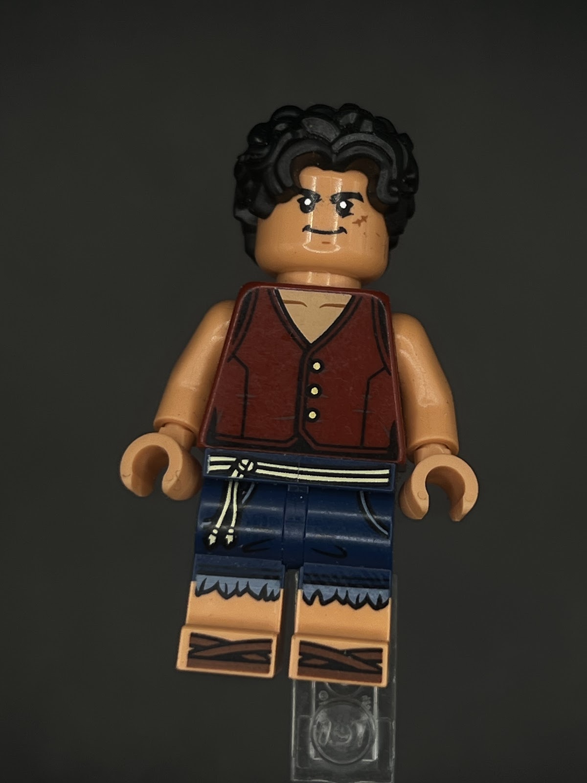 LEGO Minifigura Monkey D Luffy Grande - Colección Épica