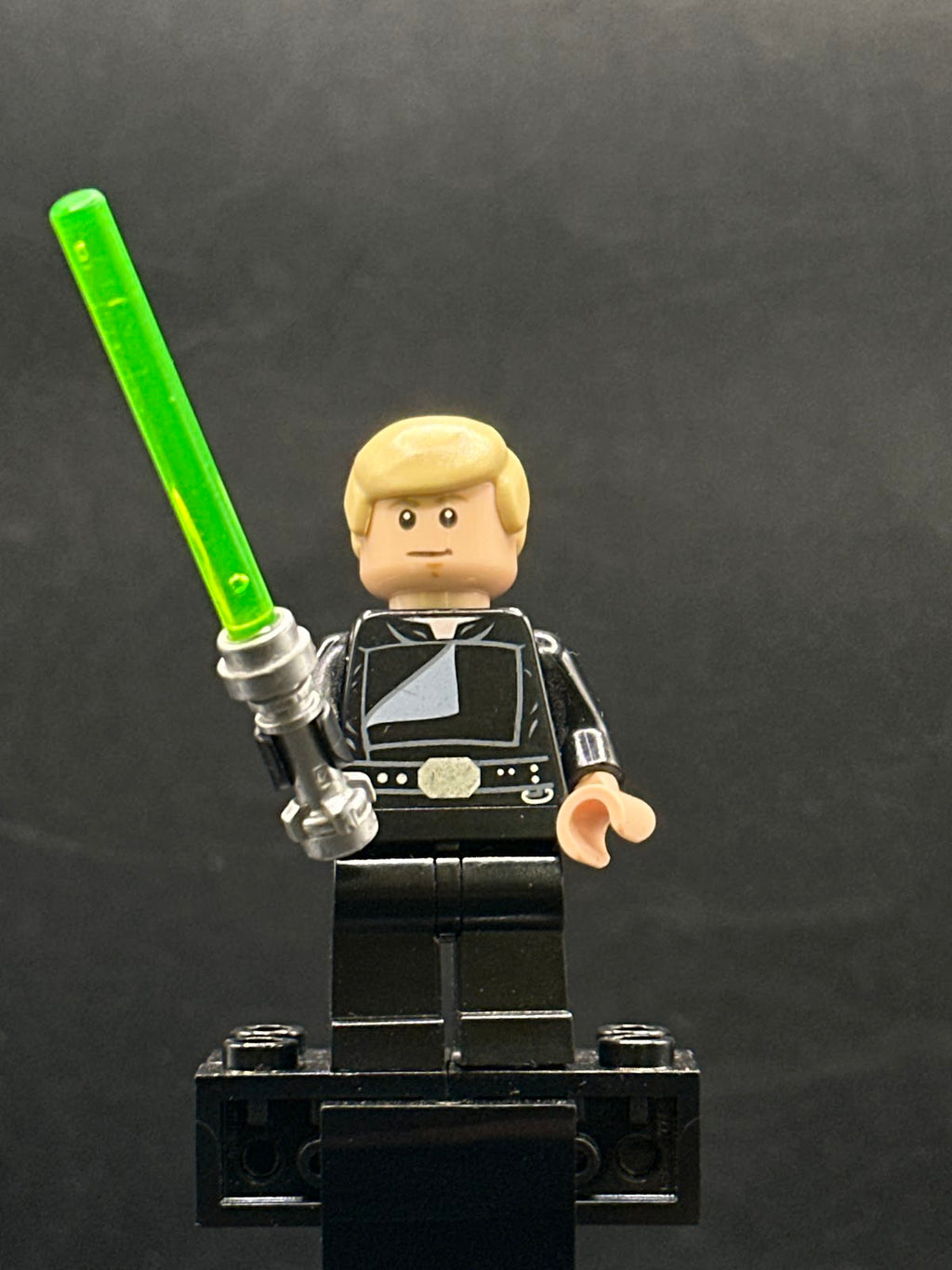 Luke Skywalker (Jedi Master, Endor, Tan Hair, Stern / Smile) - Foto real - DagaBlocks