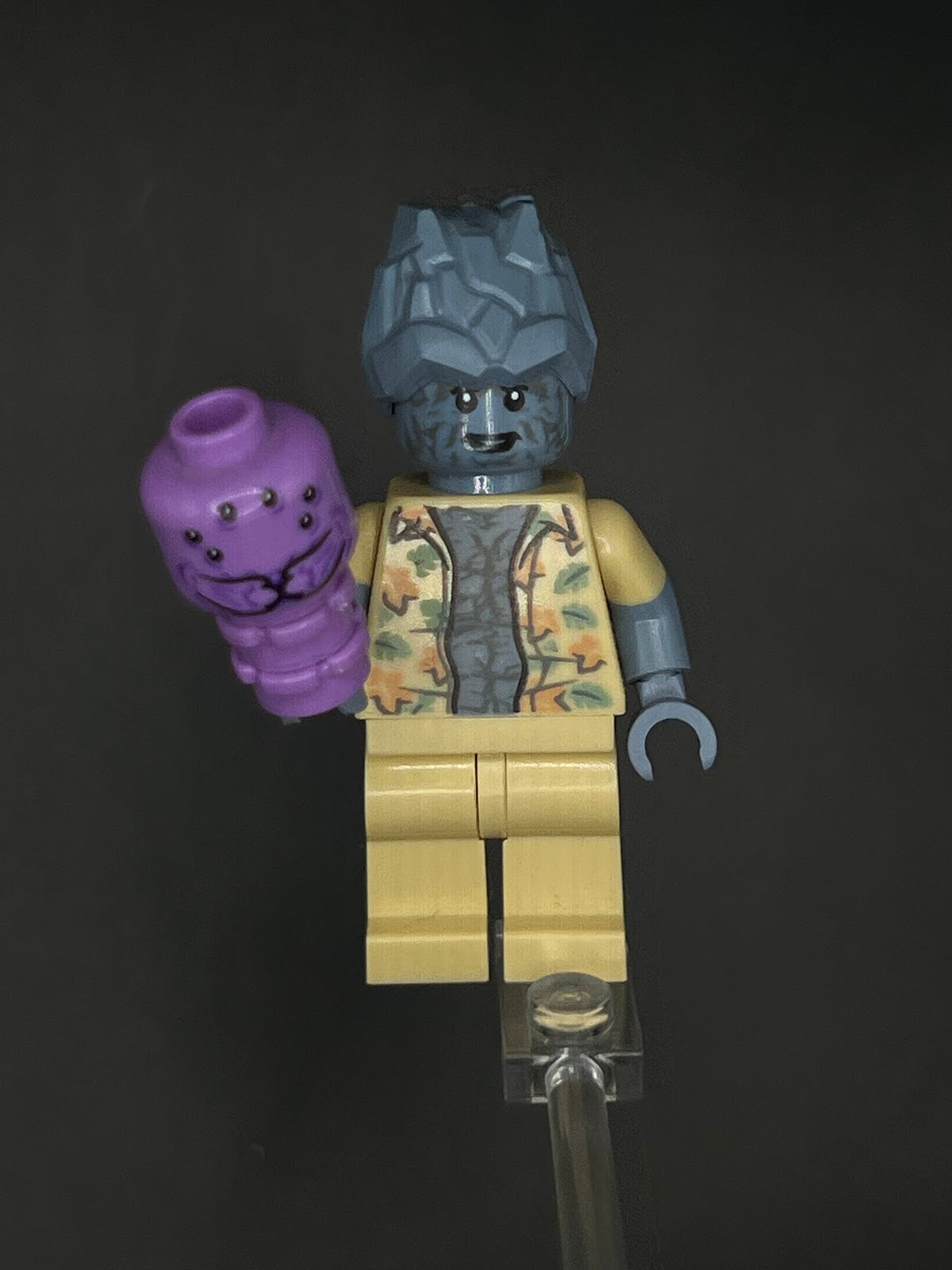 LEGO Minifigura Korg Camisa De Playa - Marvel Épica