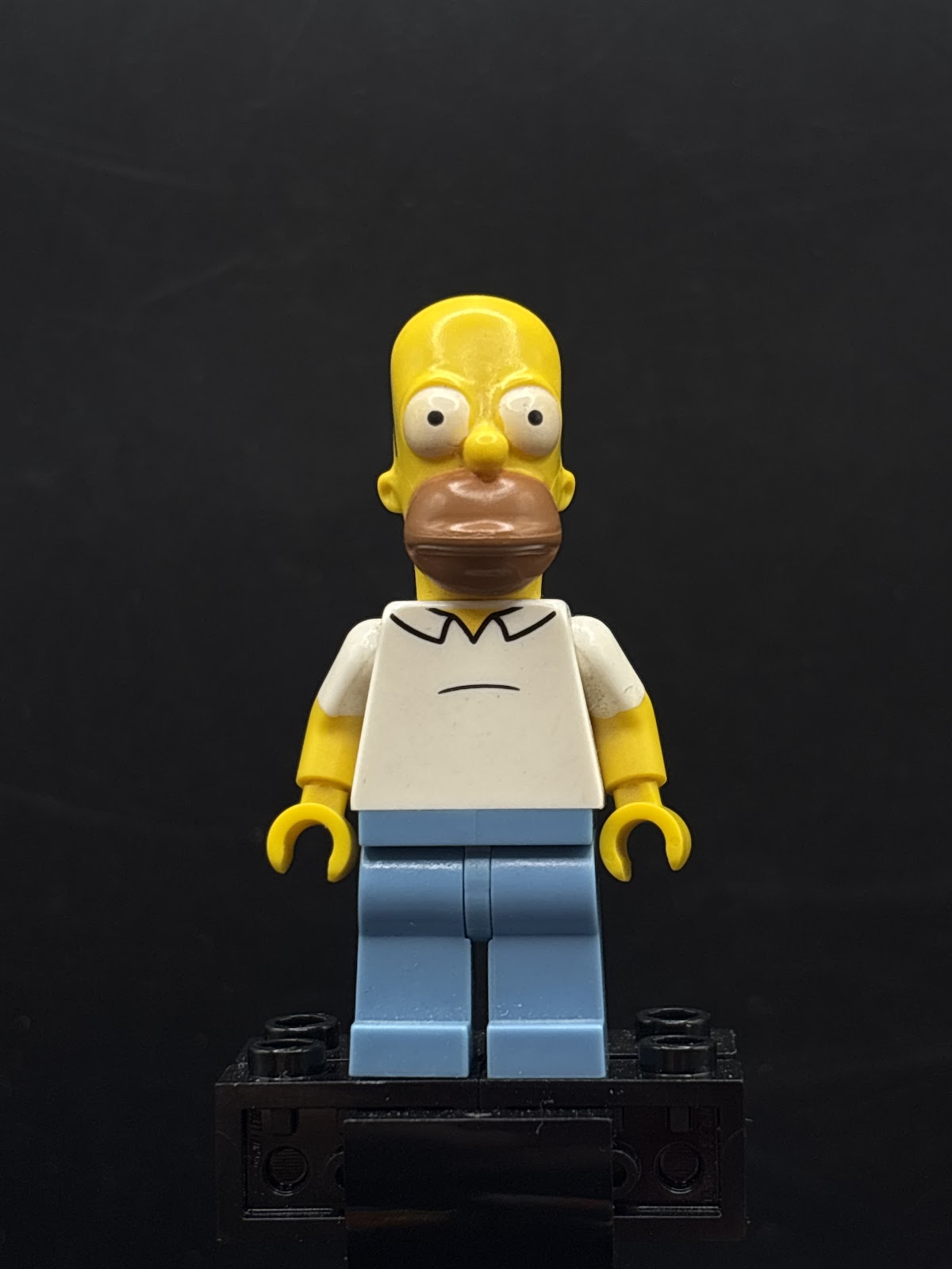 Homer Simpson, The Simpsons, Series 1 (Minifigure Only without Stand and Accessories) - Foto real - DagaBlocks