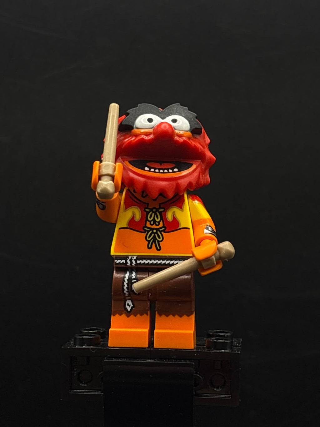 Animal, The Muppets (Minifigure Only without Stand and Accessories) - Foto real - DagaBlocks