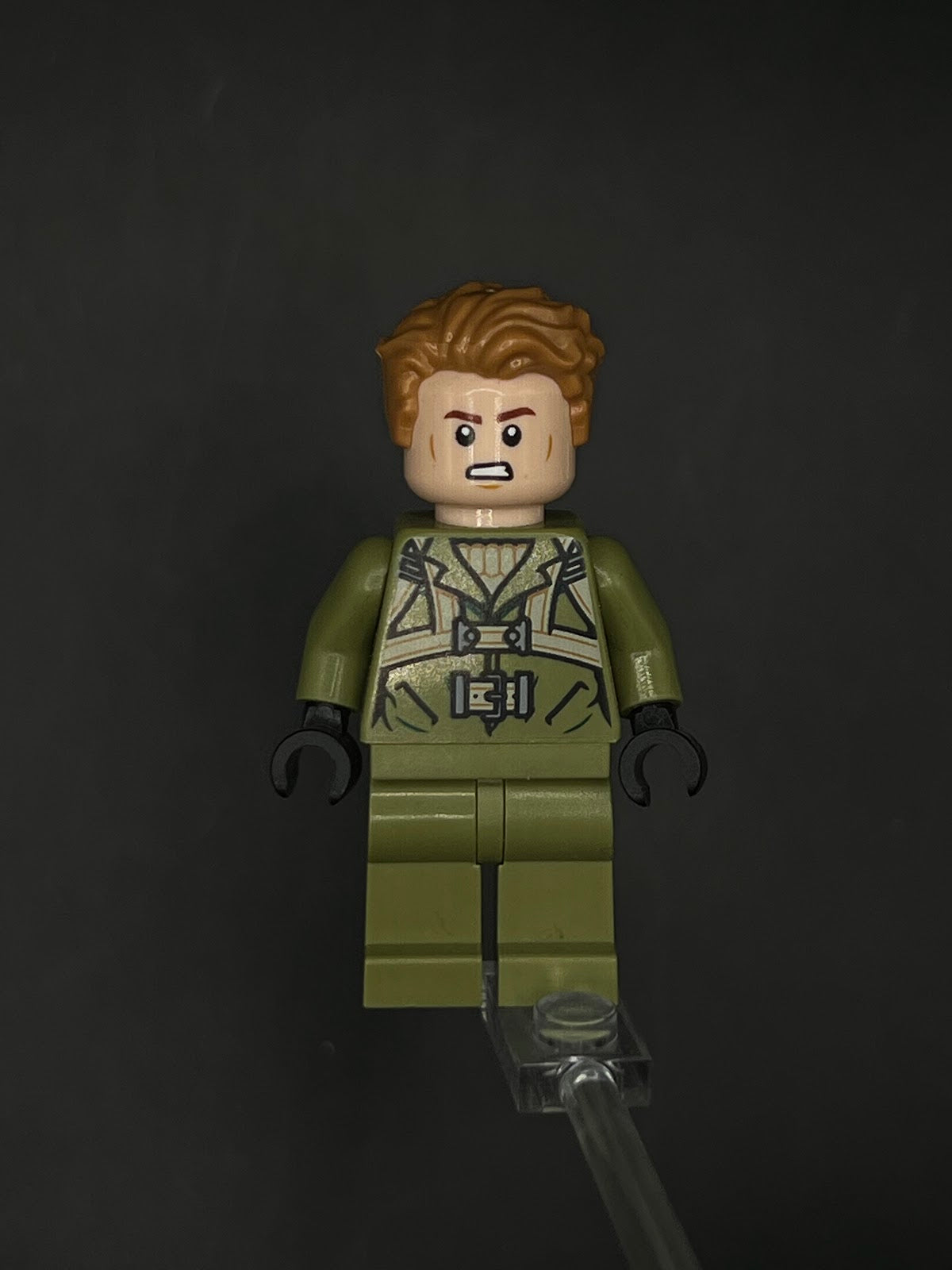 LEGO Minifigura Steve Rogers Traje Militar - Marvel Épica