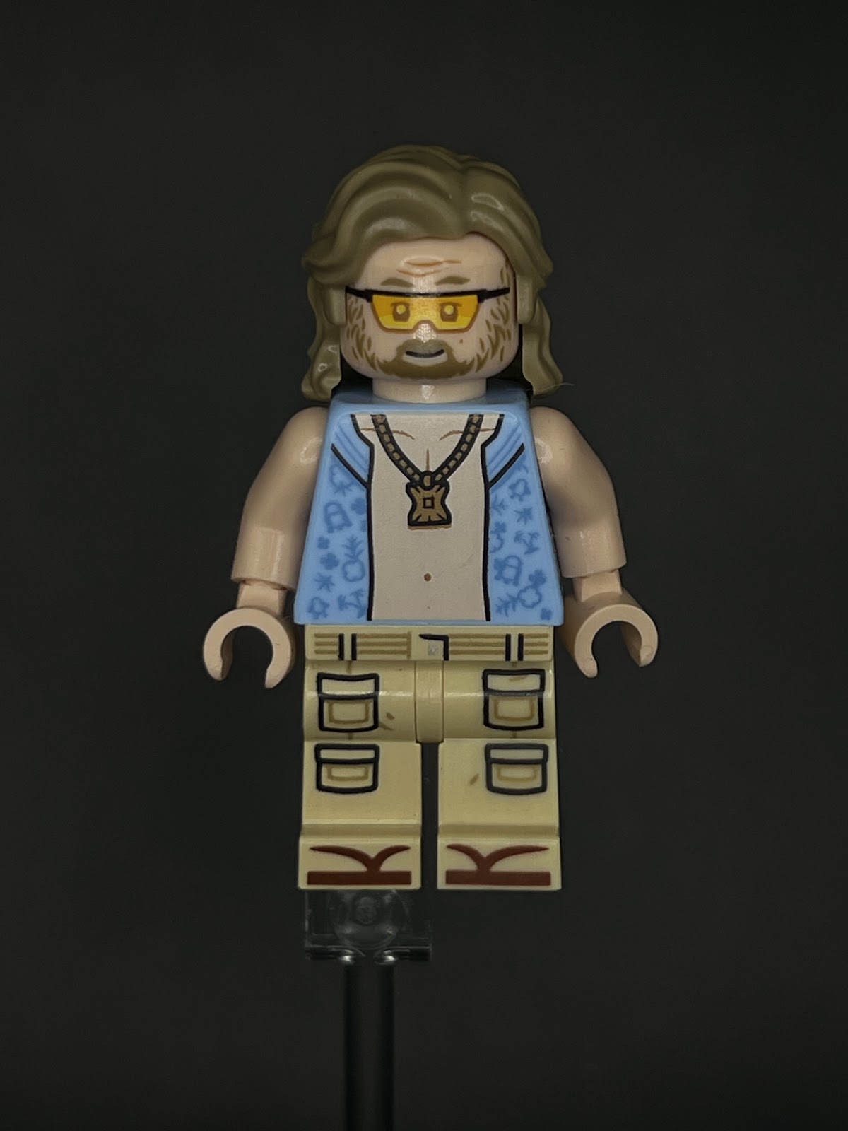 LEGO Minifigura Beach Luke - Star Wars Legendaria
