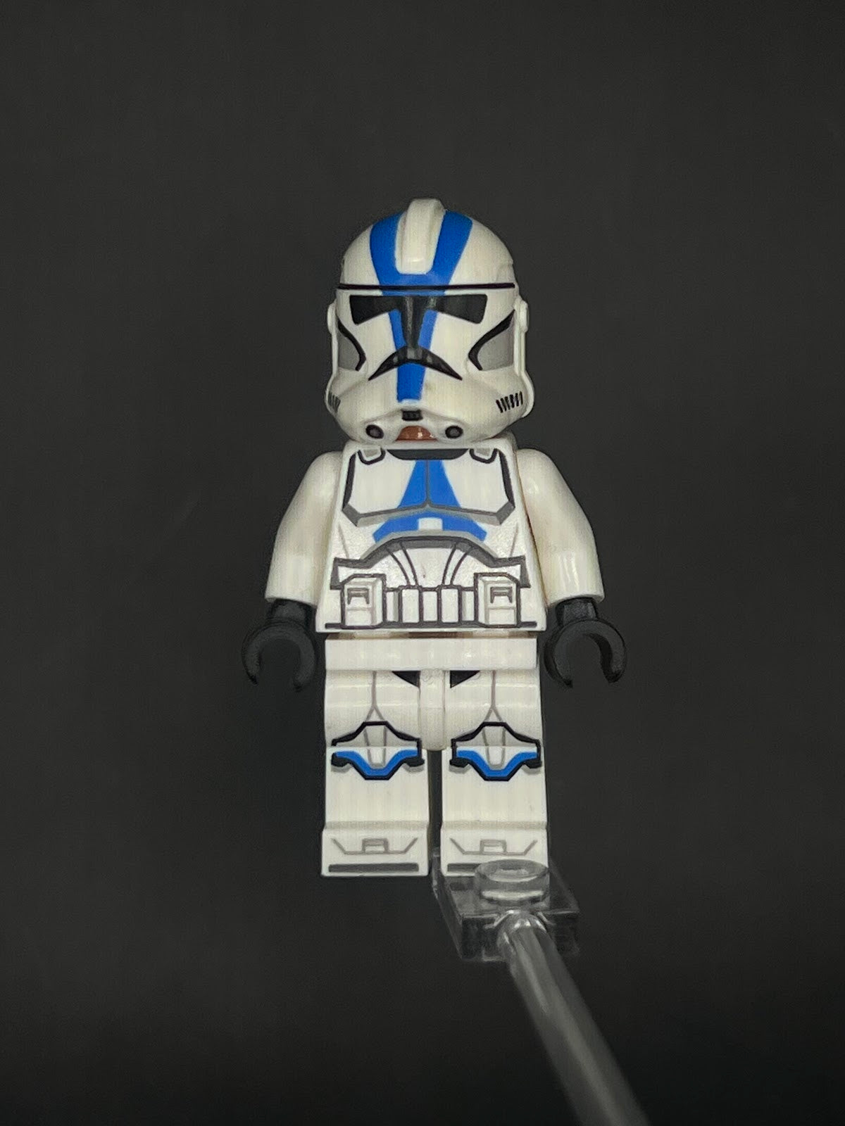 LEGO Minifigura Clone Trooper Azul 501St Legion Cinturon Blanco - Star Wars Épica