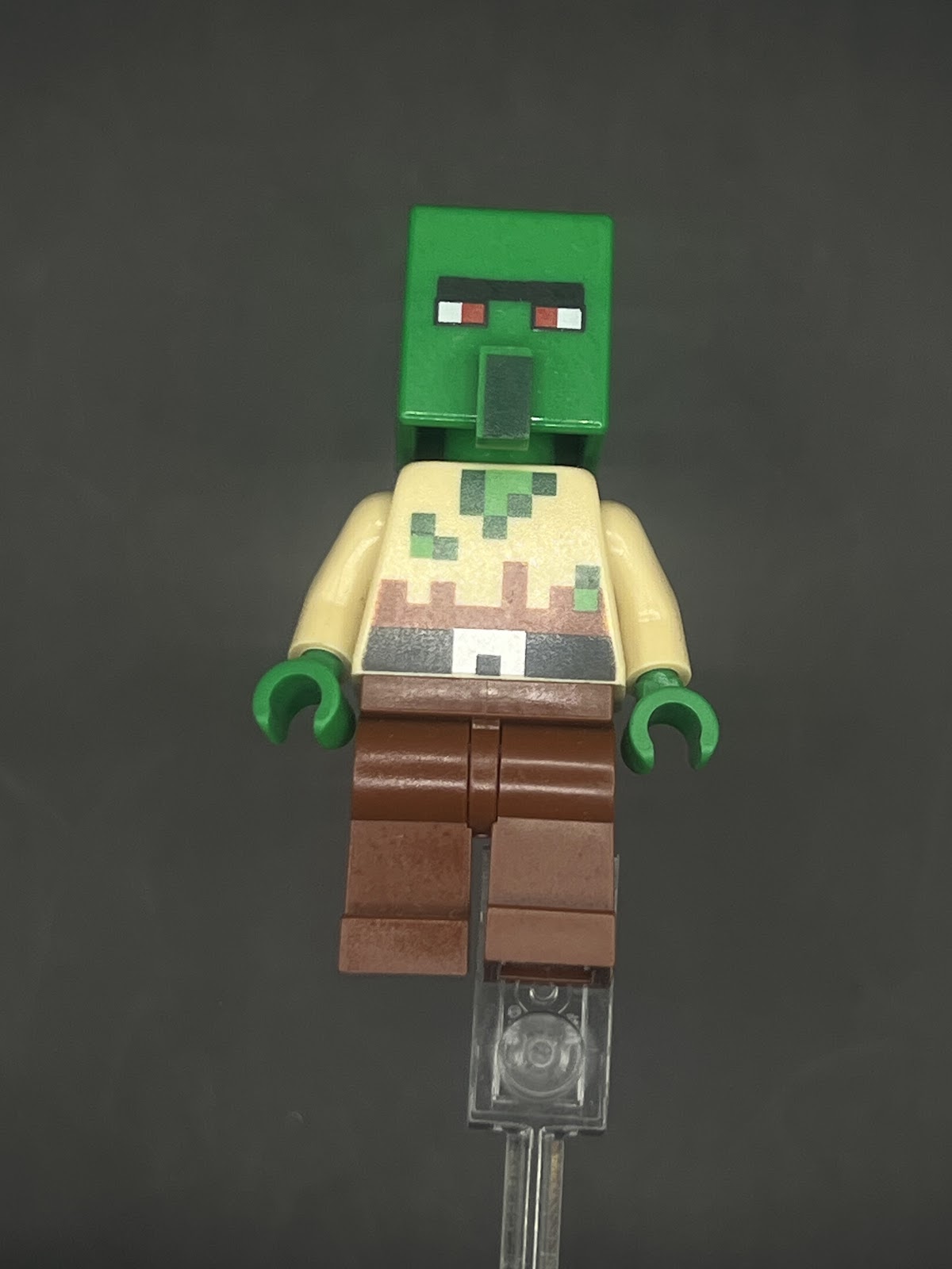 LEGO Minifigura Zombie Villager - Colección Épica