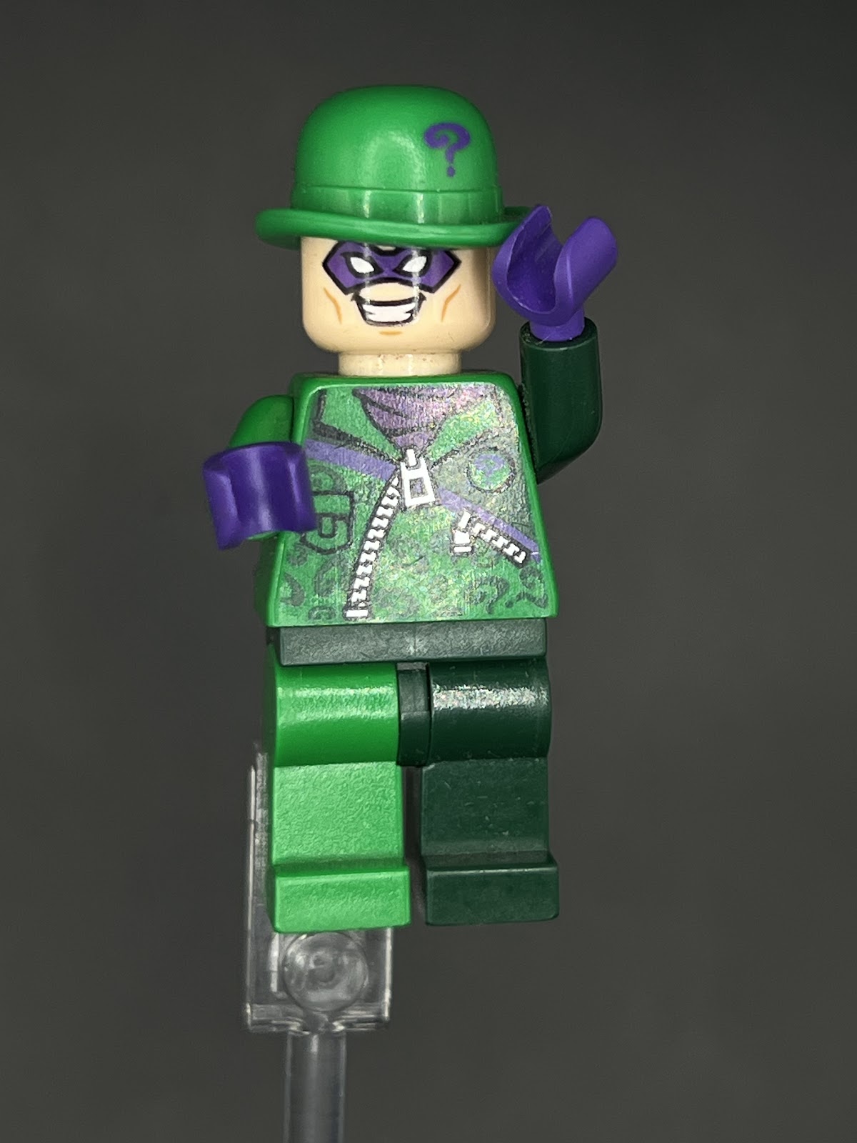 LEGO Minifigura The Ridler Pierna Mas Obscura - DC Épica