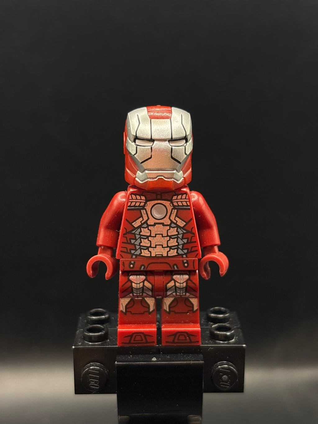 Iron Man - Mark 5 Armor, Trans-Clear Head - Foto real - DagaBlocks