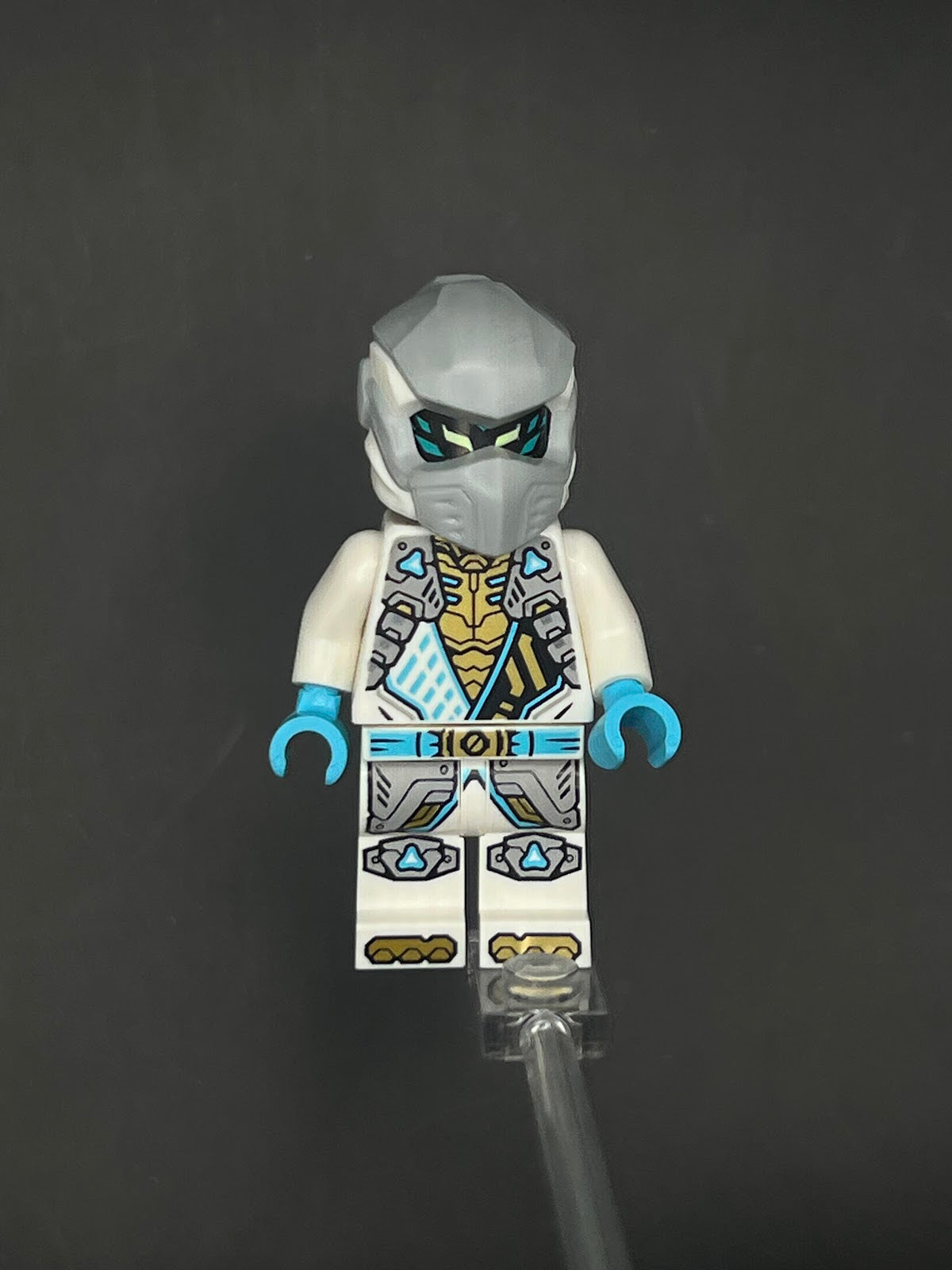 LEGO Minifigura Zane Dragon Rising Azul - Ninjago Épica