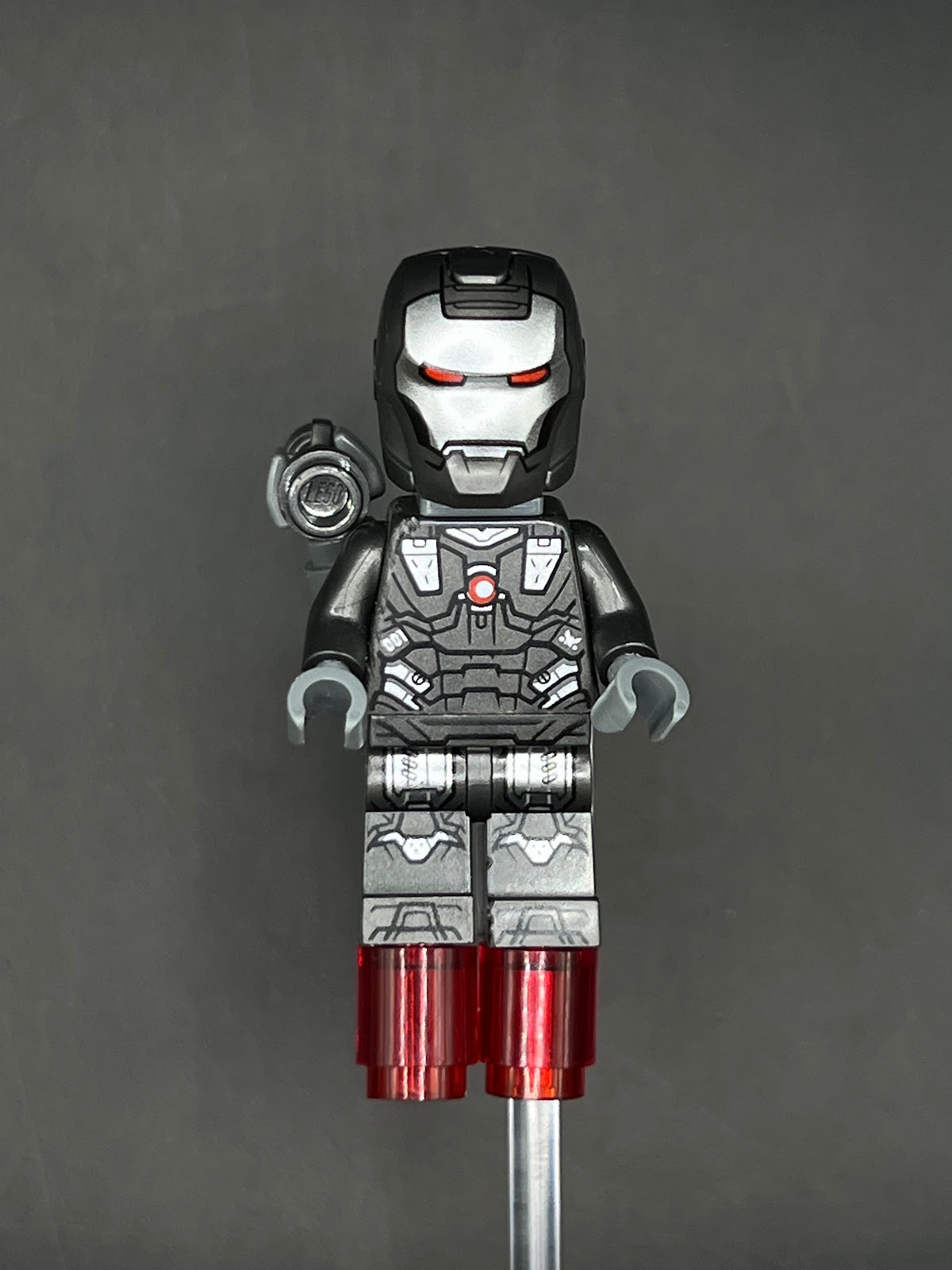 LEGO Minifigura War Machine Gris - Marvel Legendaria