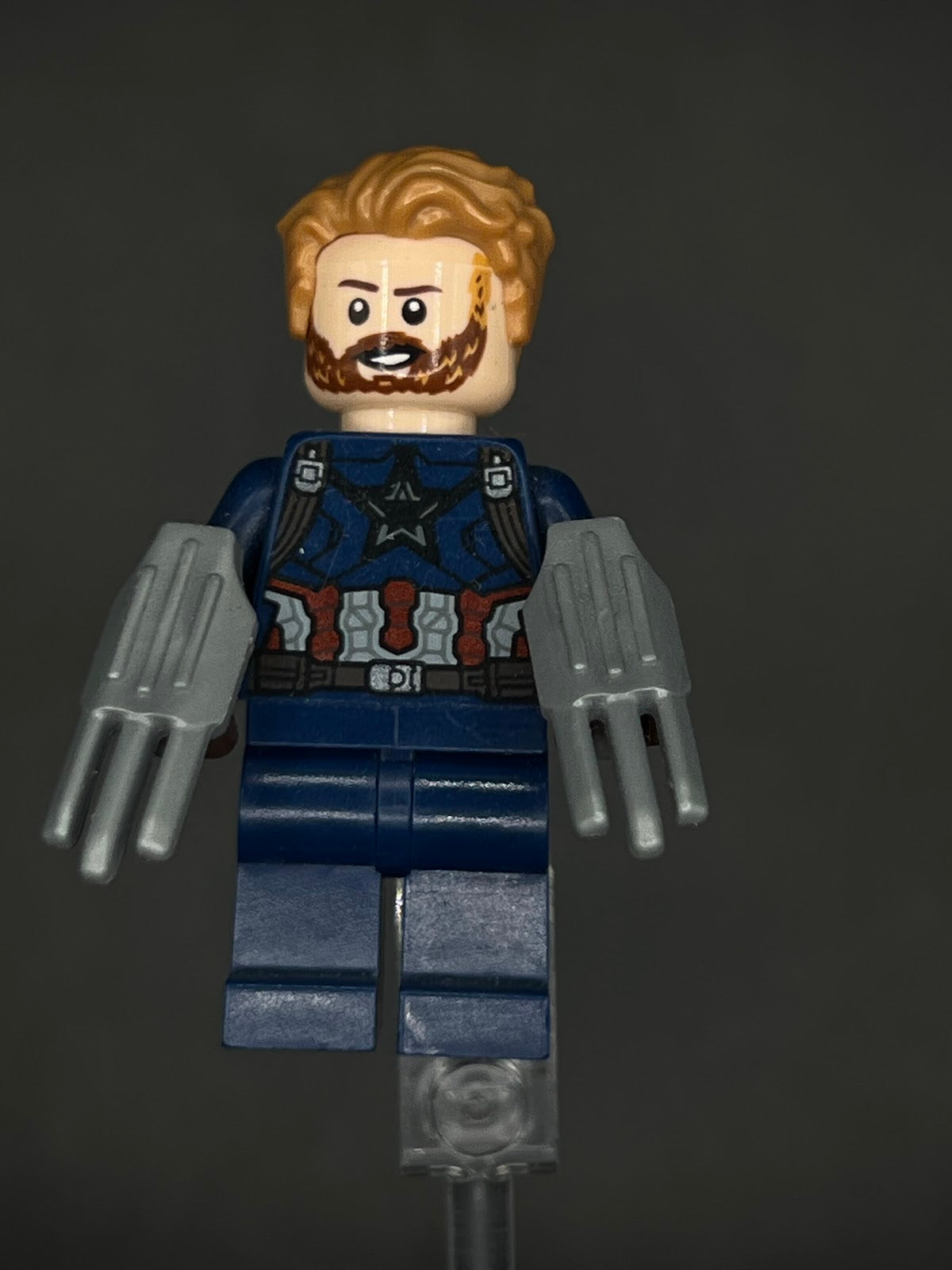 LEGO Minifigura Captain America - Marvel Épica