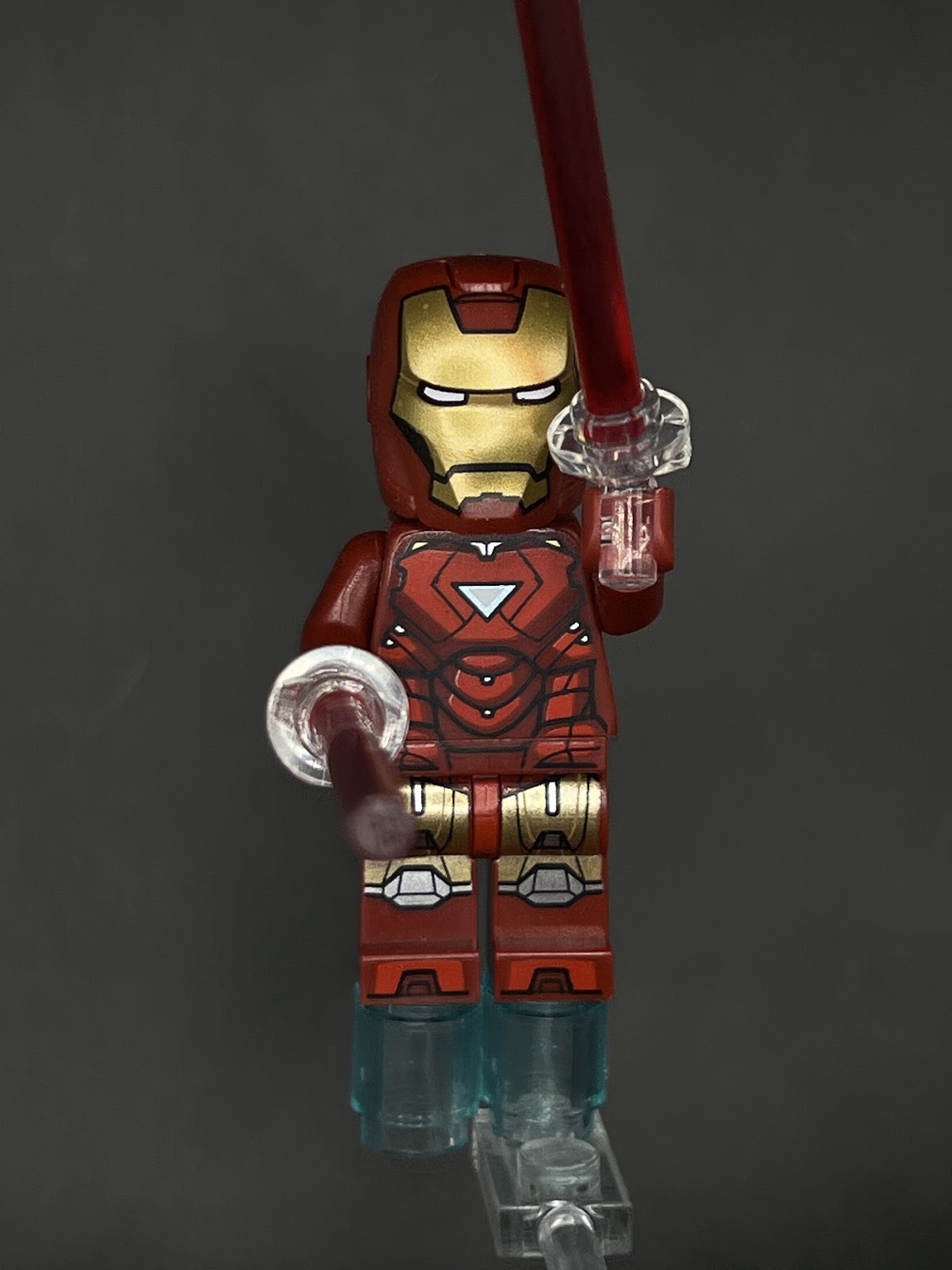 LEGO Minifigura Ironman Mark 6 - Marvel Épica