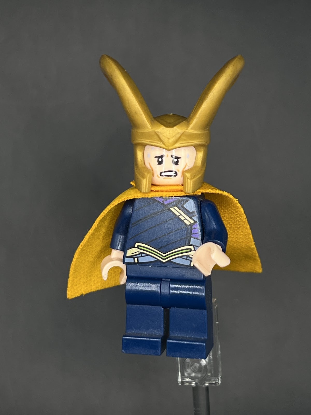 LEGO Minifigura Loki Dark Blue - Marvel Legendaria