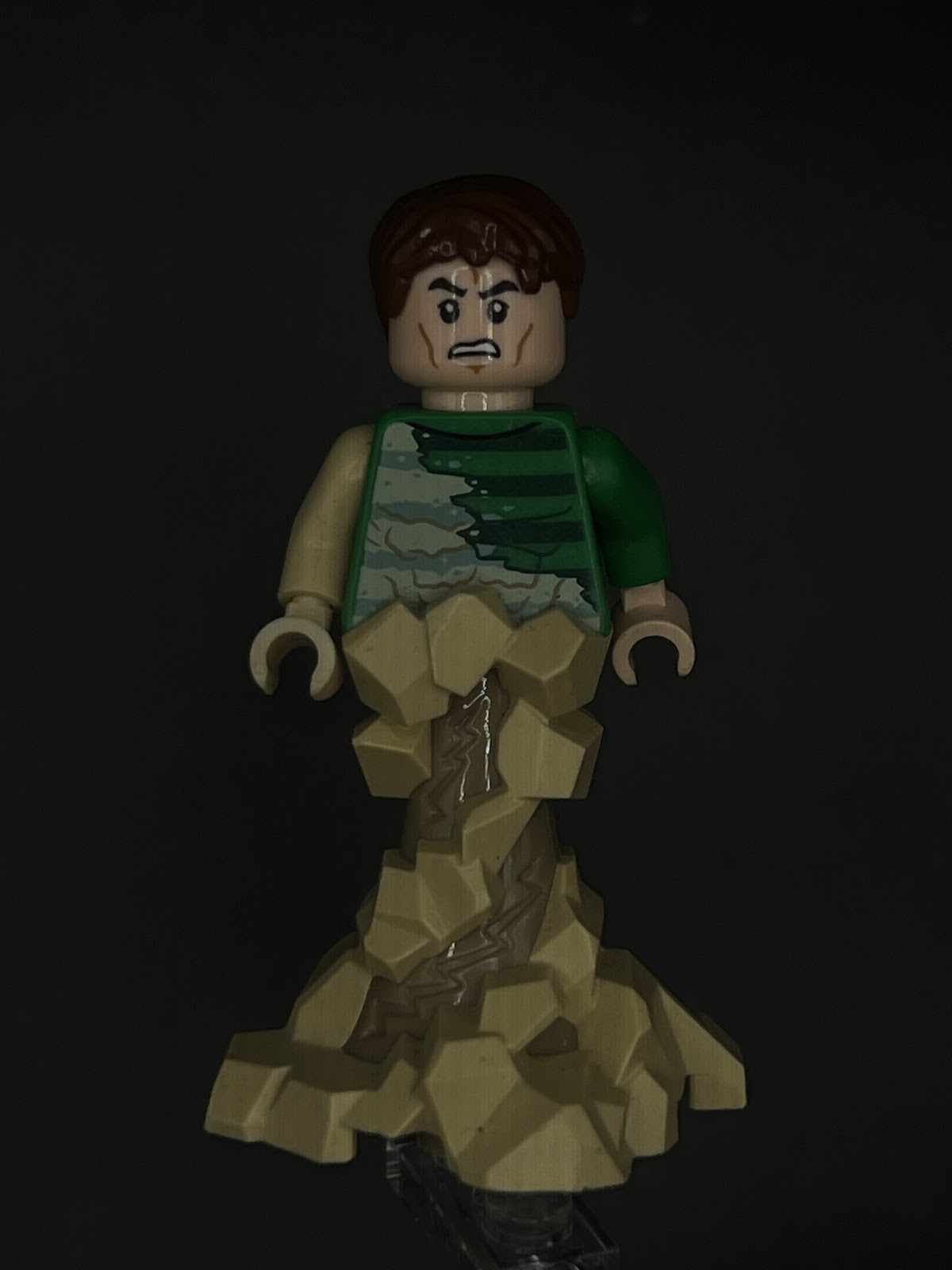 LEGO Minifigura Arenero Con Base De Arena - Marvel Épica