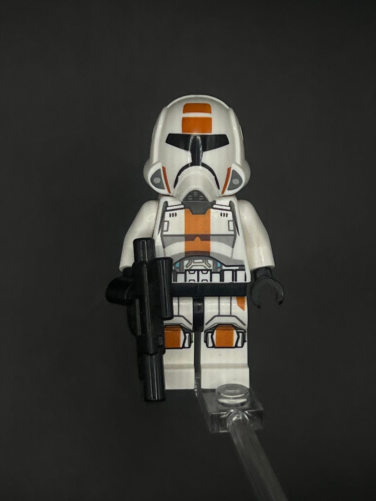 LEGO Minifigura Trooper Detalles Naranja - Star Wars Épica