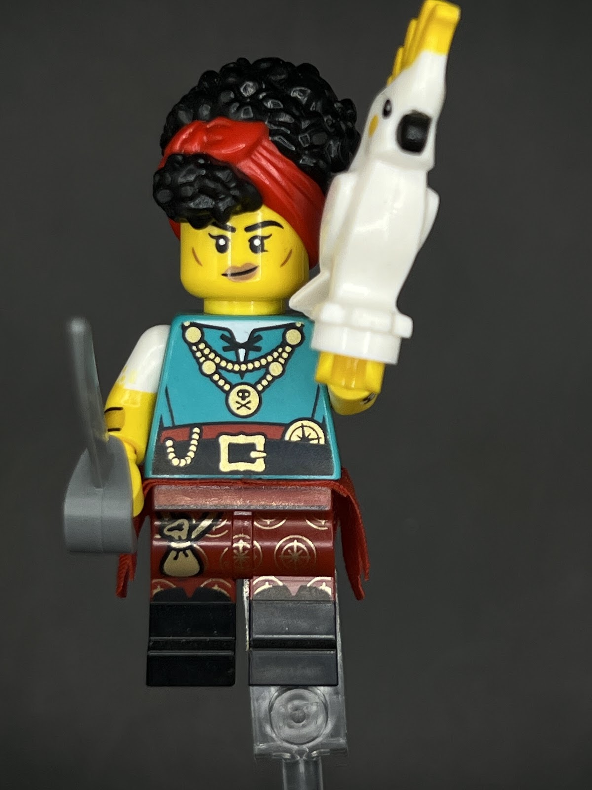 LEGO Minifigura Pirate Quartermaster - Colección Épica
