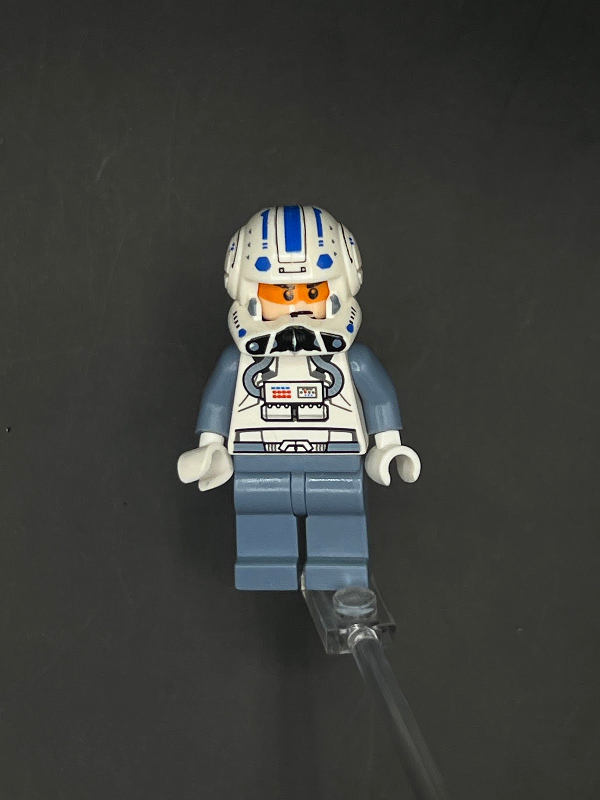 LEGO Minifigura Clone Trooper Pilot Sand Blue - Star Wars Legendaria
