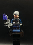ACU Guard - Male, Dark Bluish Gray Beanie, Light Nougat Head - Foto real - DagaBlocks