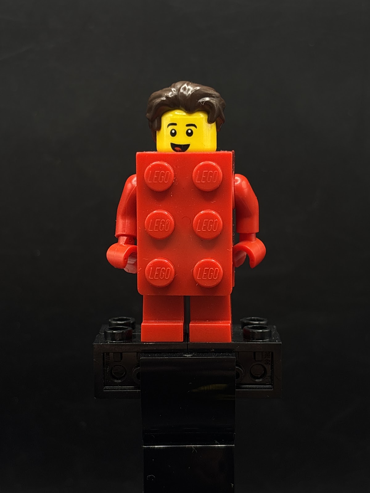 Brick Suit Guy, Series 18 (Minifigure Only without Stand and Accessories) - Foto real - DagaBlocks
