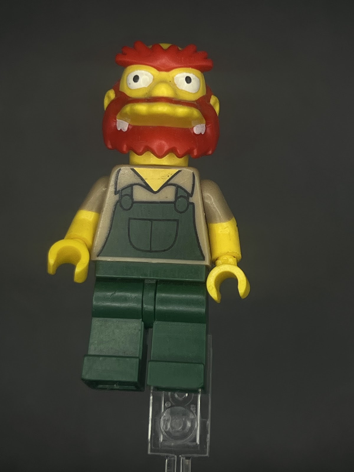 LEGO Minifigura Groundskeeper Willie - Colección Épica