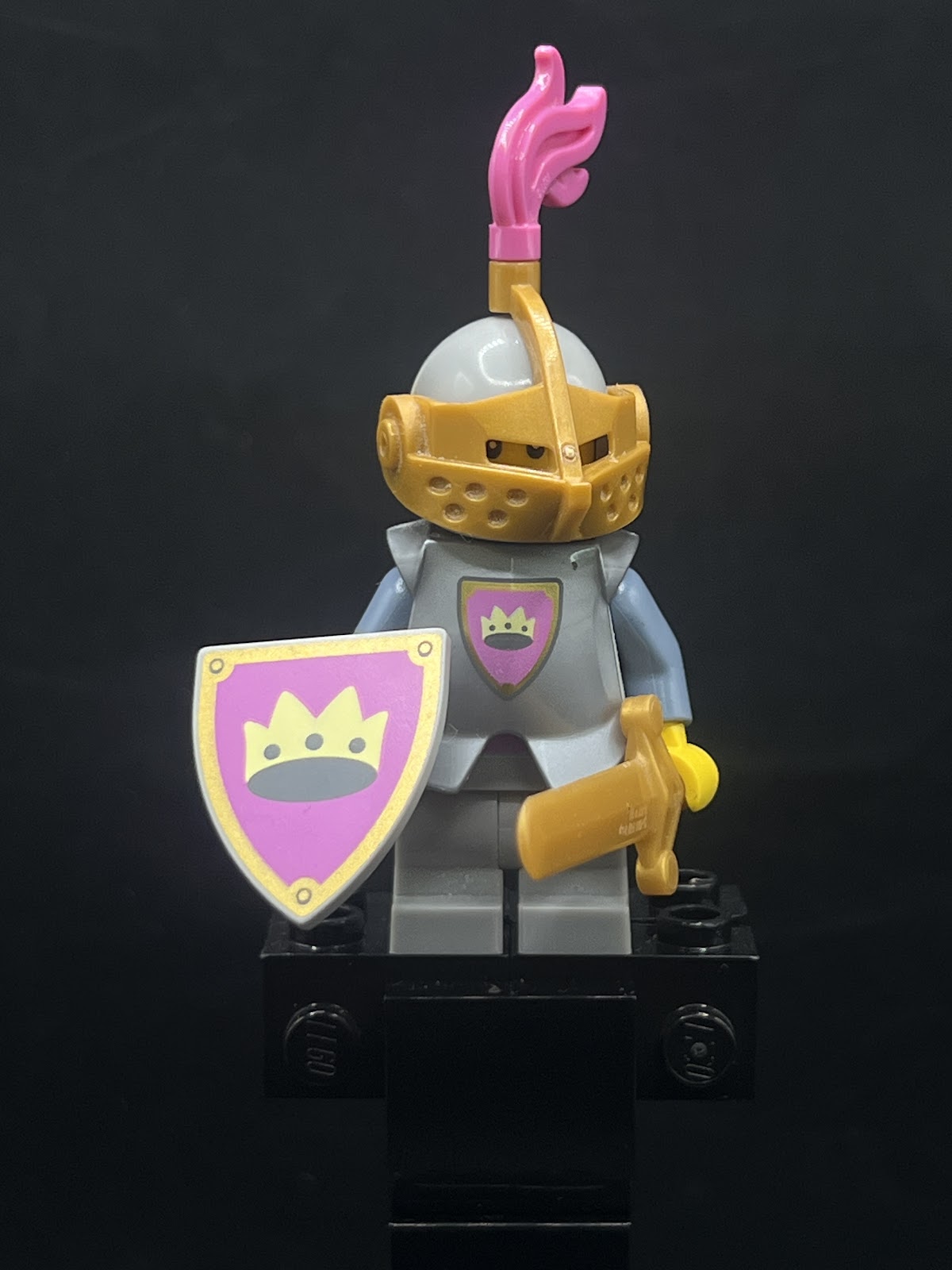 Knight of the Yellow Castle, Series 23 (Minifigure Only without Stand and Accessories) - Foto real - DagaBlocks