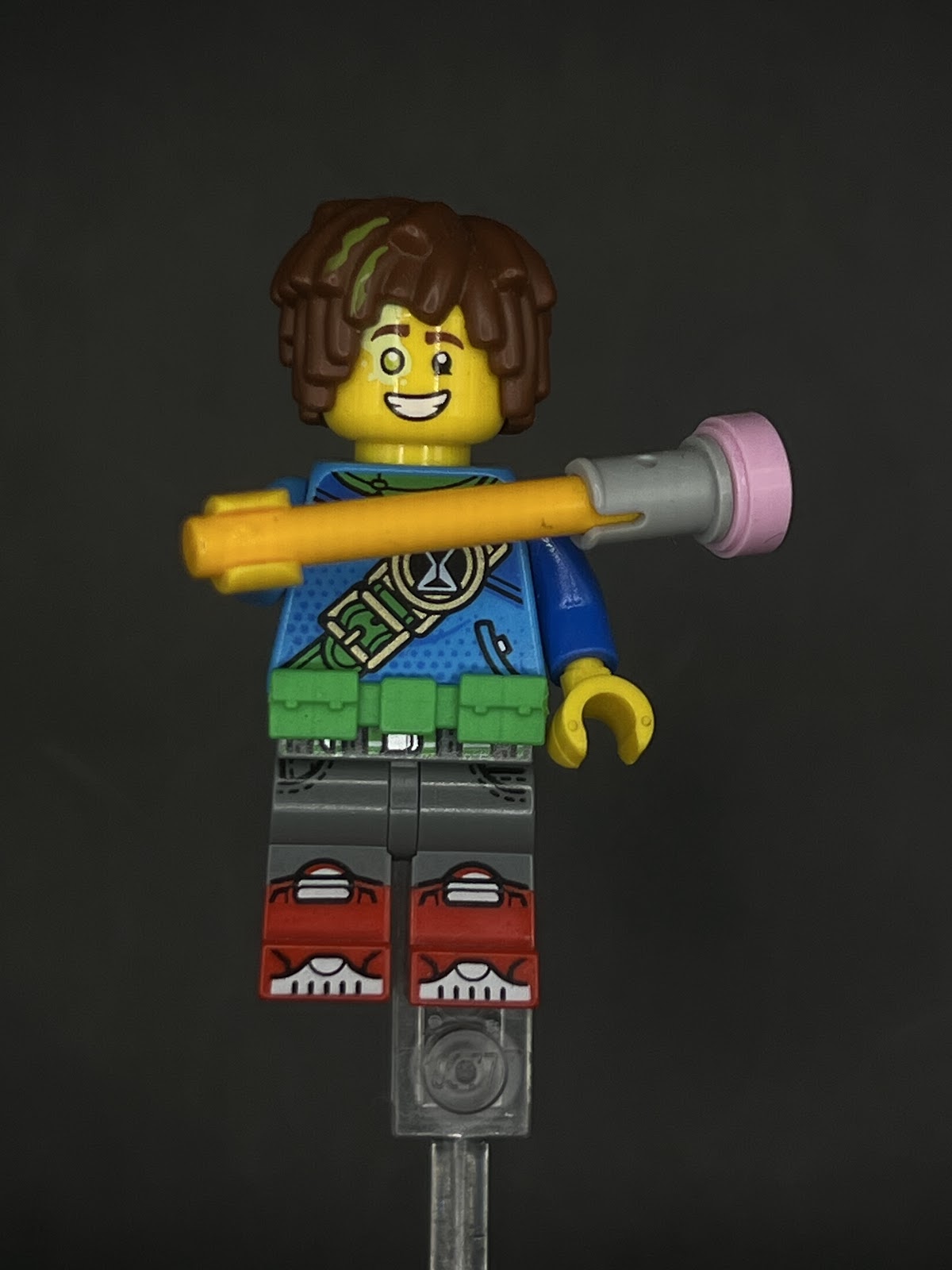LEGO Minifigura Mateo Dark Azure Robe - Colección Épica