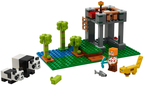 LEGO Set The Panda Nursery - Minecraft (21158-1) — set armado (referencia)