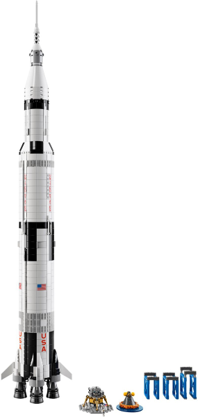 LEGO Set NASA Apollo Saturn V - LEGO Ideas (CUUSOO) (21309) — set armado