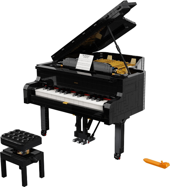 LEGO Set Grand Piano - LEGO Ideas (CUUSOO) (21323-1) — set armado (referencia)