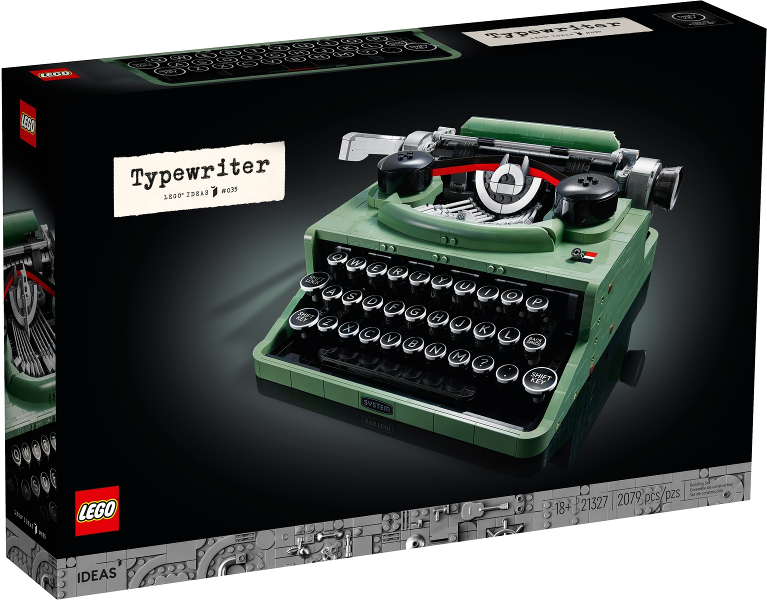 LEGO Set Typewriter - LEGO Ideas — caja oficial