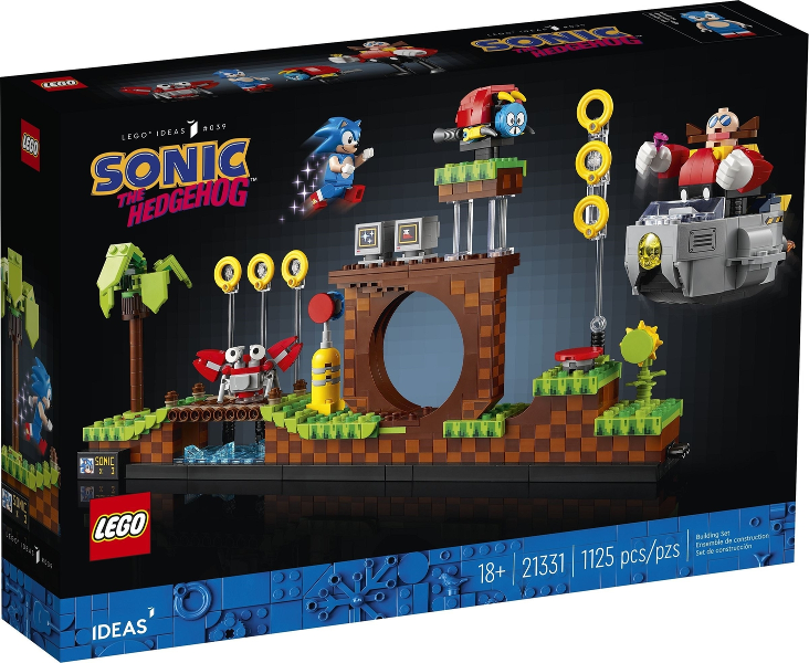 LEGO Set Sonic the Hedgehog™ Green Hill Zone - LEGO Ideas — caja oficial